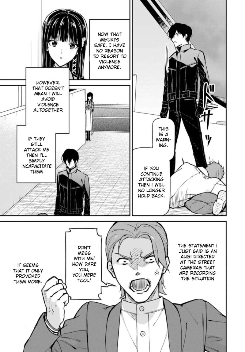 Mahouka Koukou No Rettousei Shizoku Kaigi Hen Chapter 38 Page 12