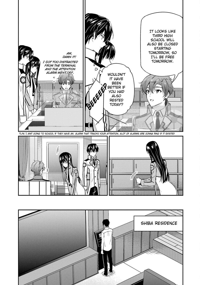 Mahouka Koukou No Rettousei Shizoku Kaigi Hen Chapter 42 Page 23
