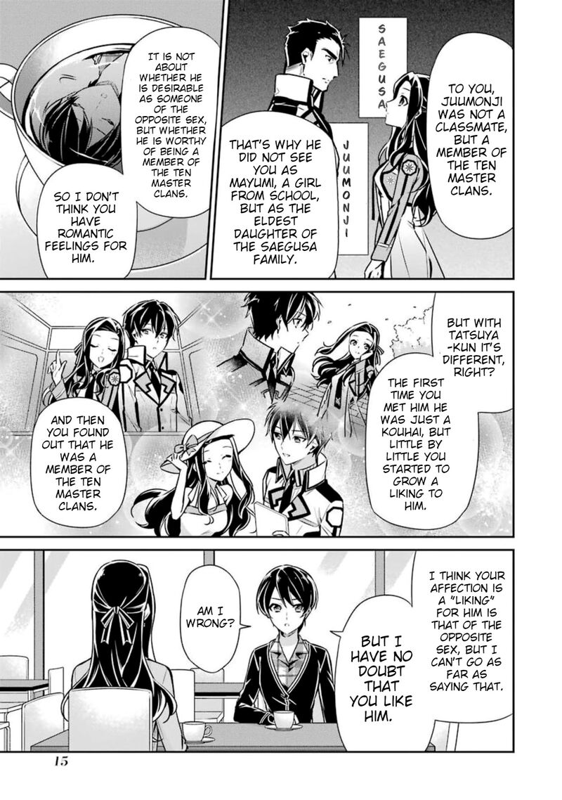 Mahouka Koukou No Rettousei Shizoku Kaigi Hen Chapter 6 Page 15