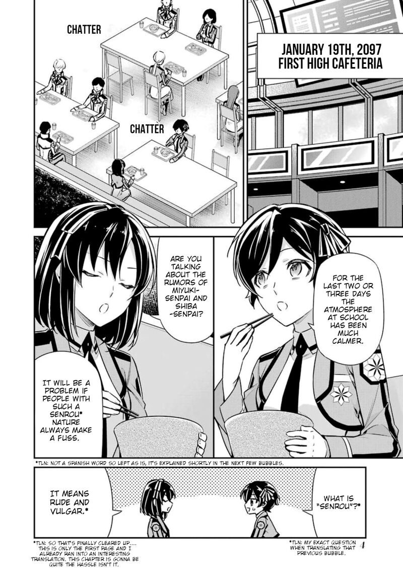 Mahouka Koukou No Rettousei Shizoku Kaigi Hen Chapter 6 Page 4