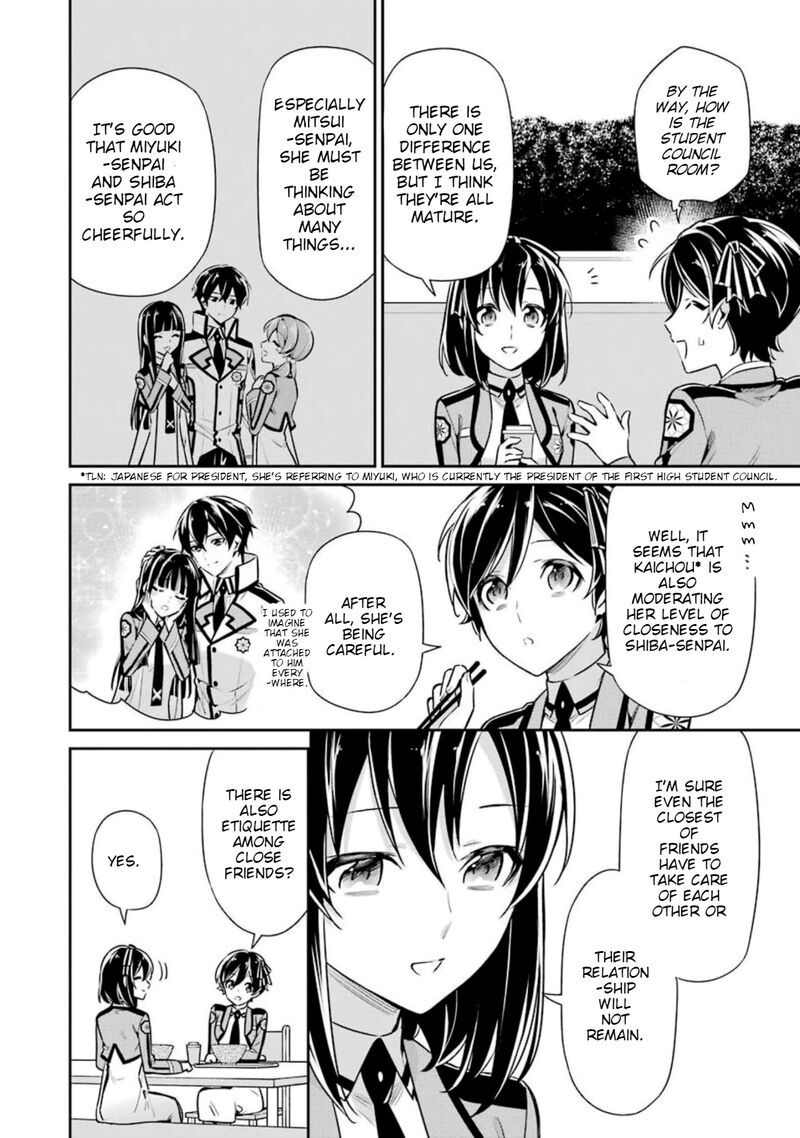 Mahouka Koukou No Rettousei Shizoku Kaigi Hen Chapter 6 Page 6