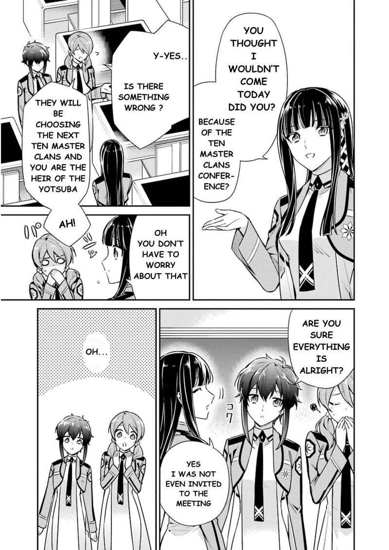 Mahouka Koukou No Rettousei Shizoku Kaigi Hen Chapter 9 Page 14