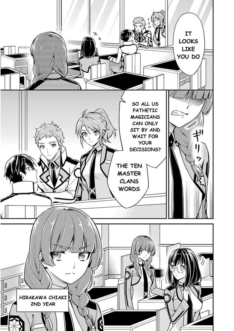 Mahouka Koukou No Rettousei Shizoku Kaigi Hen Chapter 9 Page 20