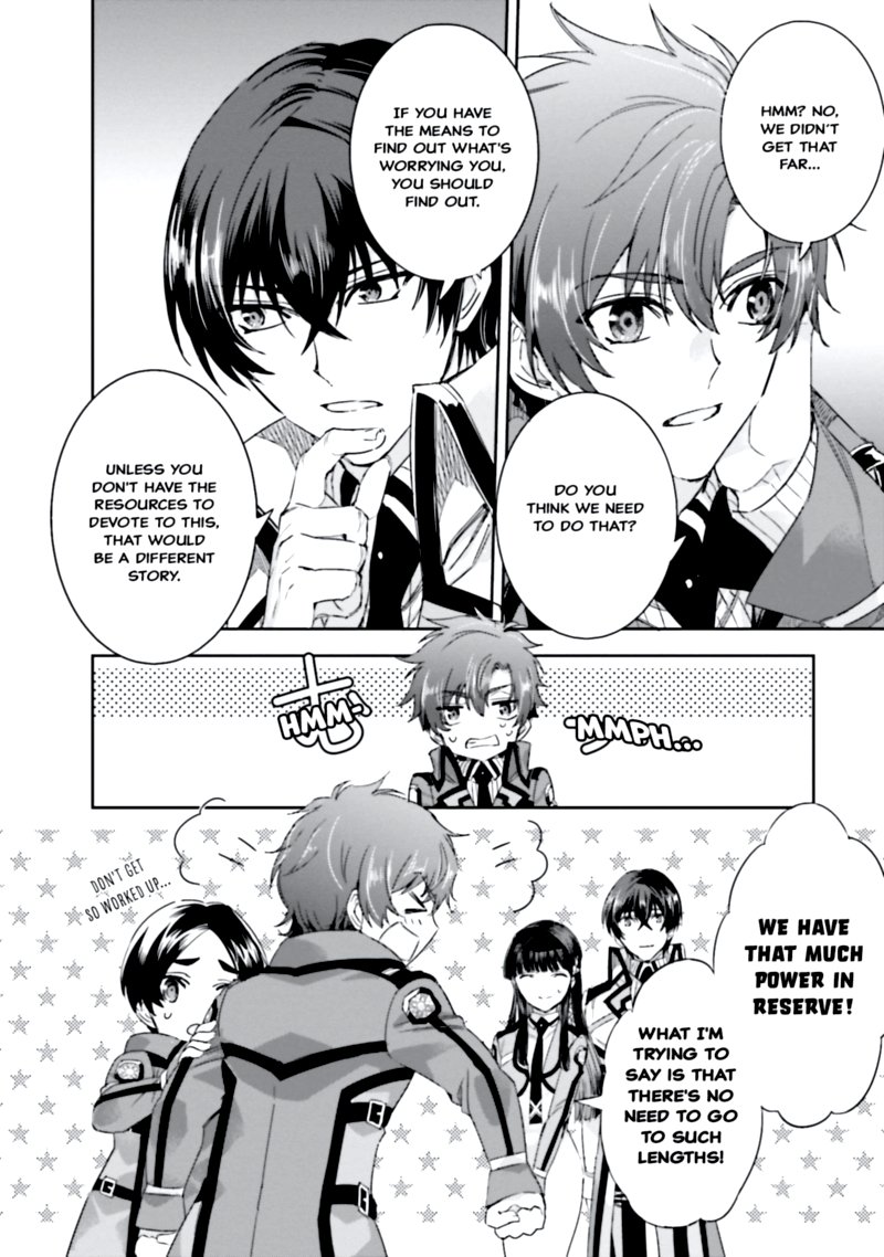 Mahouka Koukou No Rettousei Steeplechase Hen Chapter 9 Page 6