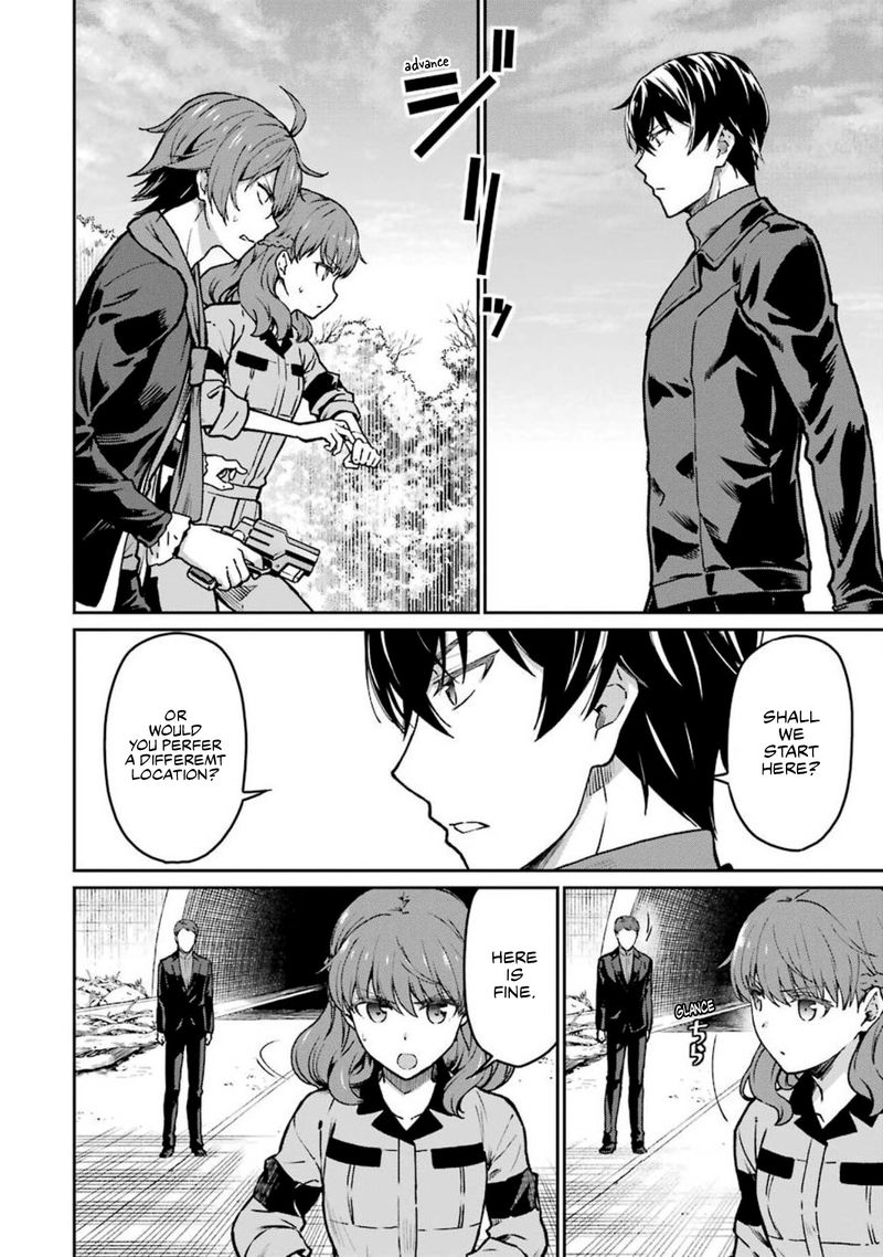 Mahouka Koukou No Rettousei Yotsuba Keishou Hen Chapter 10 Page 8