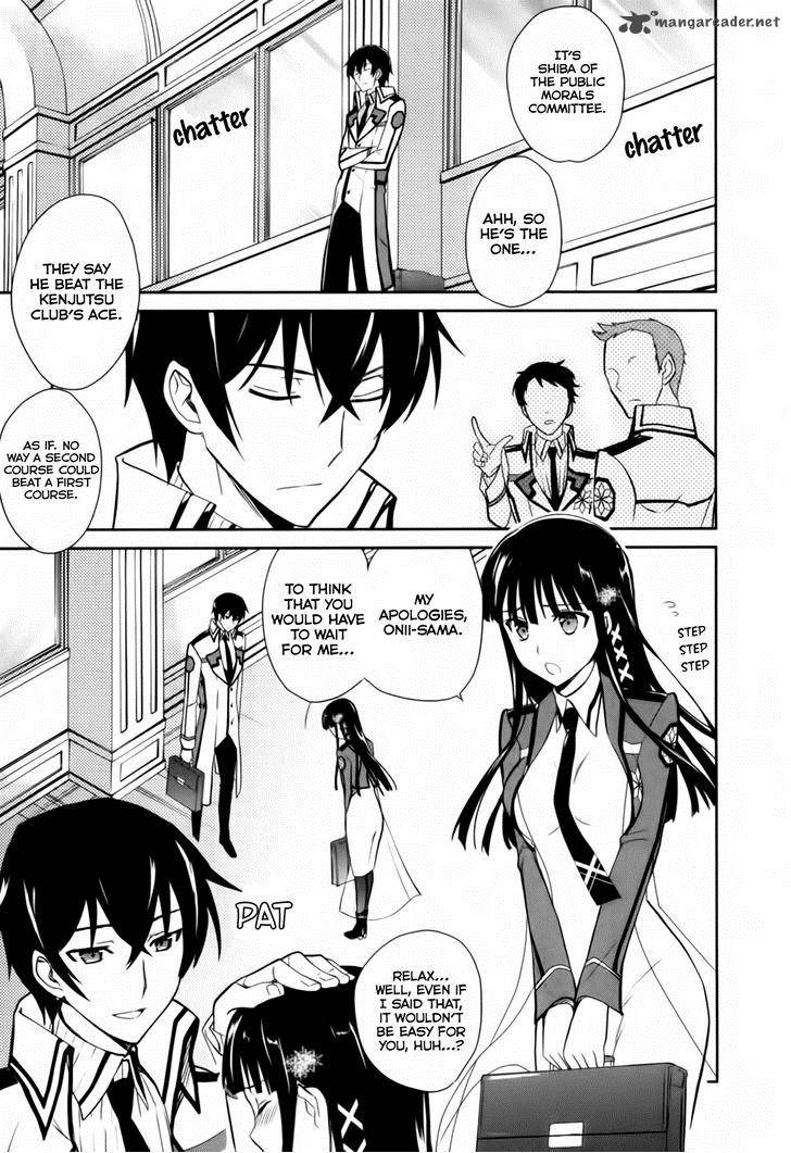 Mahouka Koukou No Yuutousei Chapter 14 Page 4