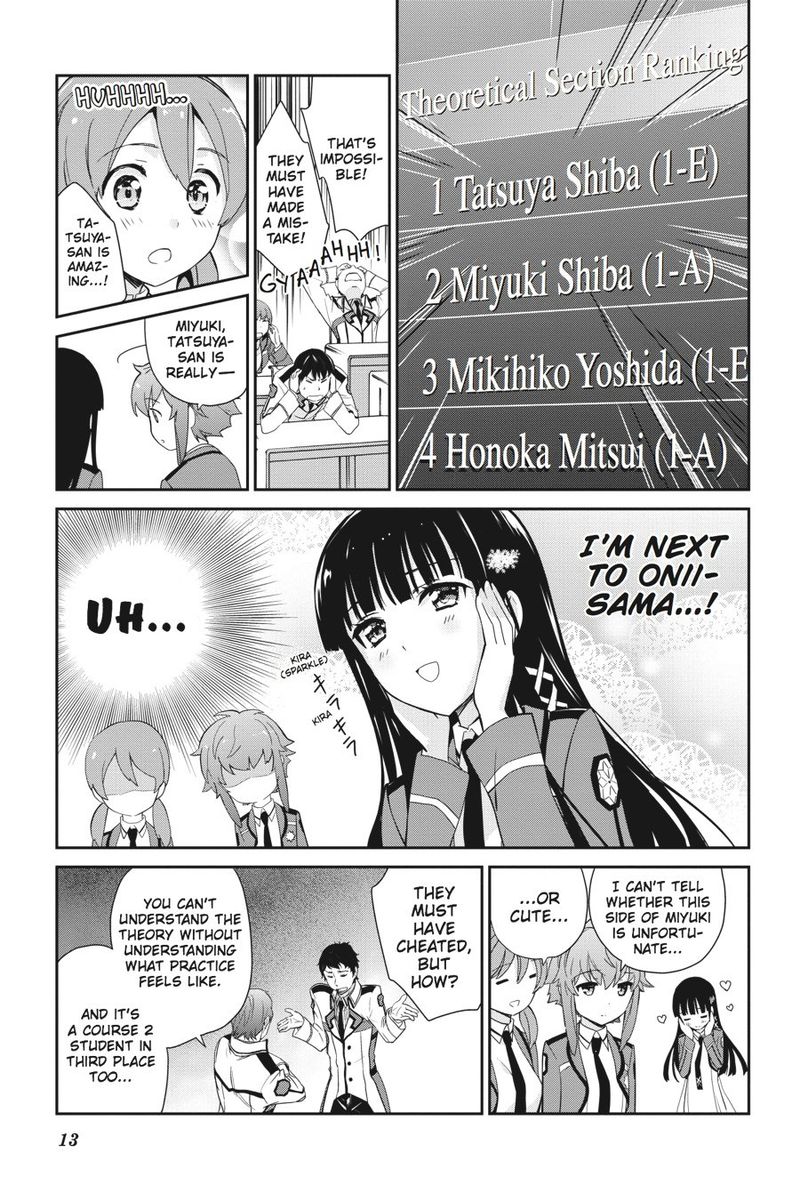 Mahouka Koukou No Yuutousei Chapter 24 Page 14
