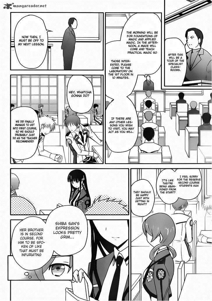 Mahouka Koukou No Yuutousei Chapter 4 Page 16