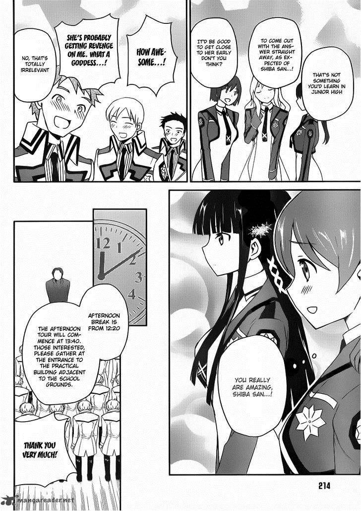 Mahouka Koukou No Yuutousei Chapter 4 Page 24