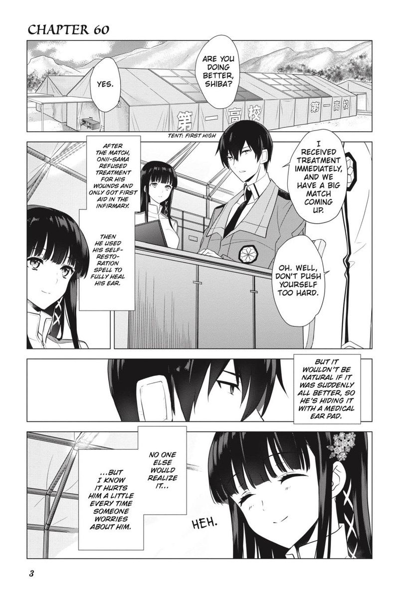 Mahouka Koukou No Yuutousei Chapter 60 Page 4