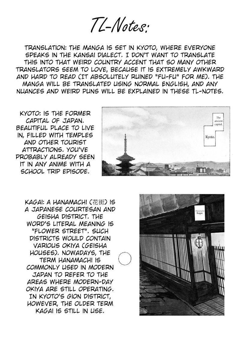 Maiko San Chi No Makanai San Chapter 1 Page 35