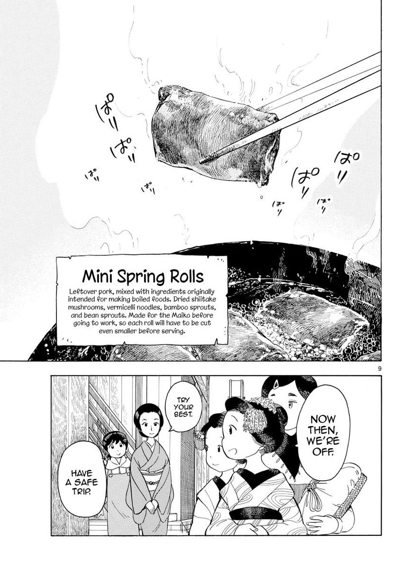 Maiko San Chi No Makanai San Chapter 110 Page 9