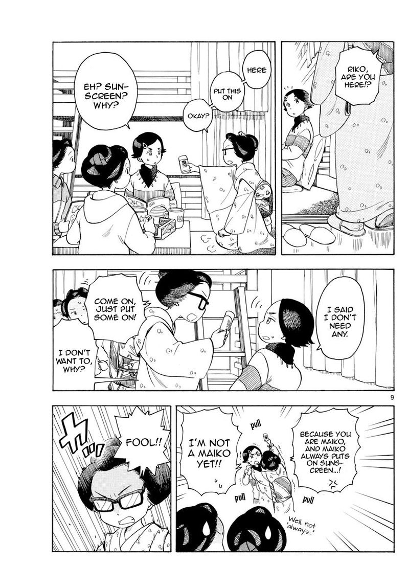 Maiko San Chi No Makanai San Chapter 112 Page 9