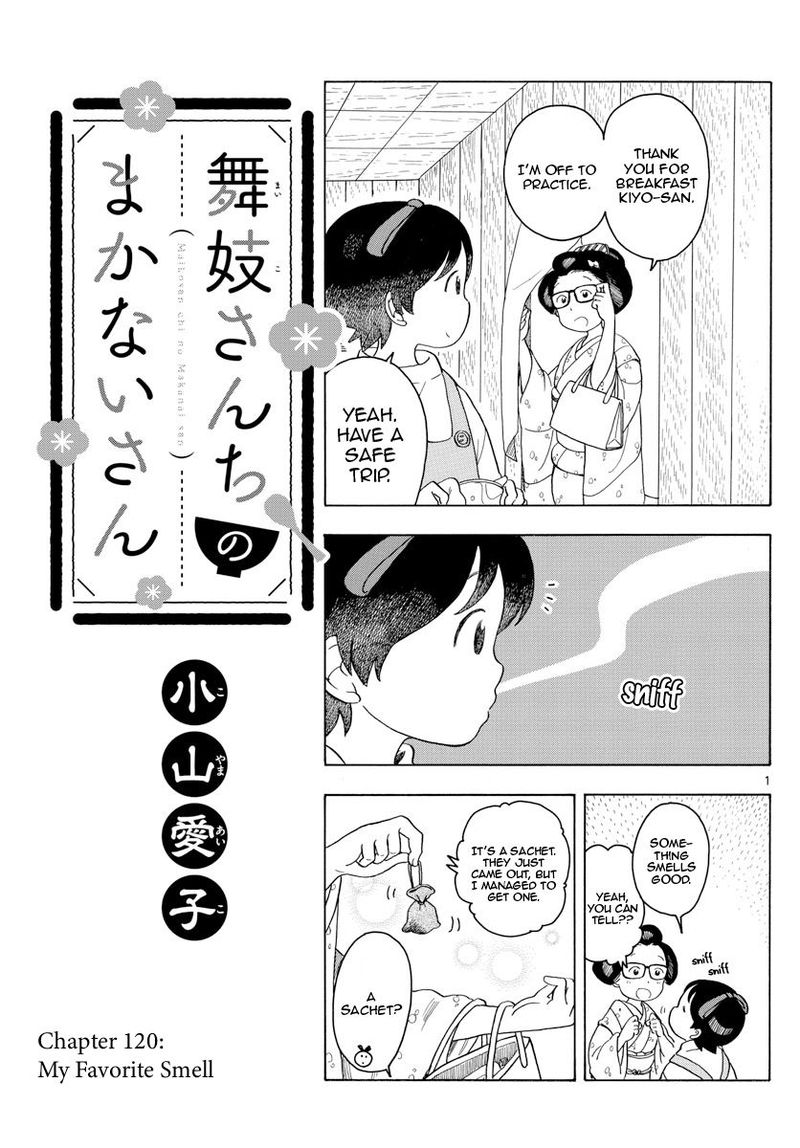 Maiko San Chi No Makanai San Chapter 120 Page 1