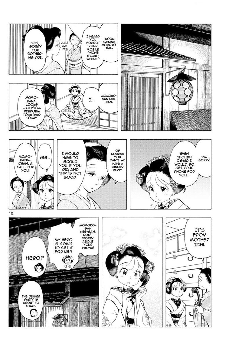 Maiko San Chi No Makanai San Chapter 179 Page 10