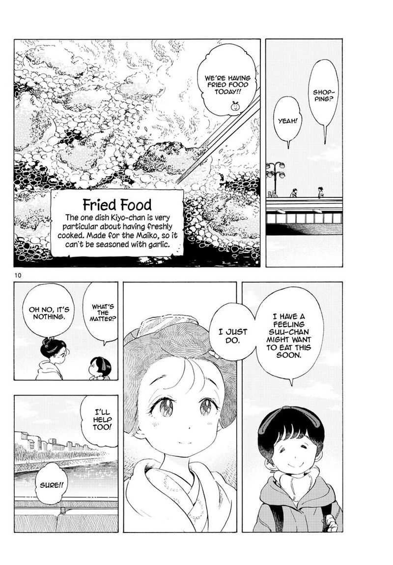 Maiko San Chi No Makanai San Chapter 191 Page 10