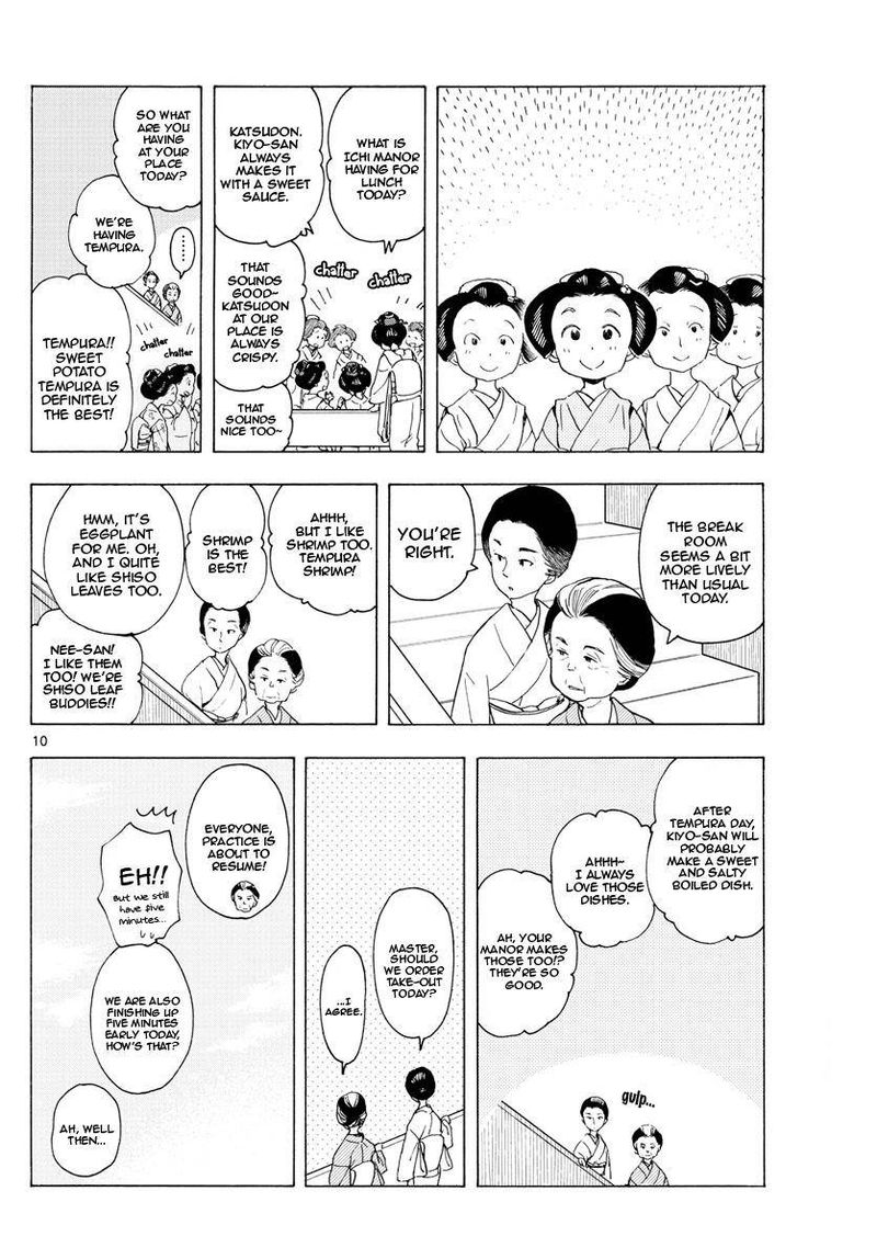 Maiko San Chi No Makanai San Chapter 192 Page 10