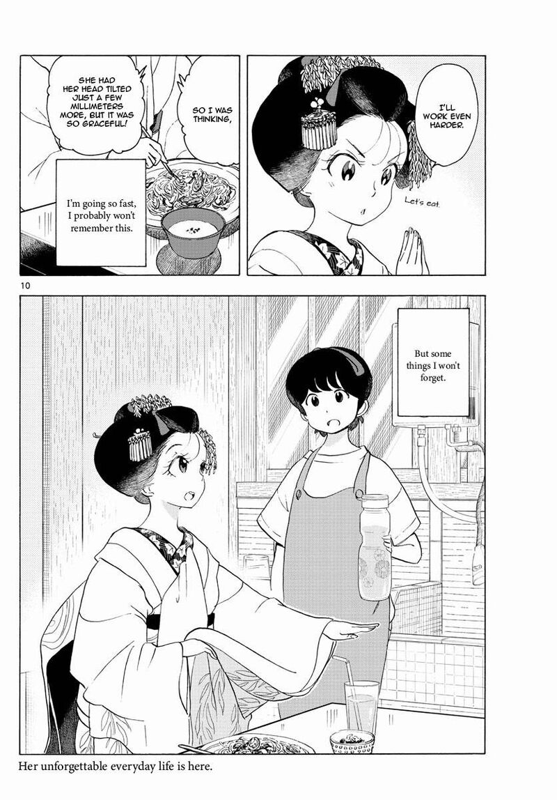Maiko San Chi No Makanai San Chapter 209 Page 10