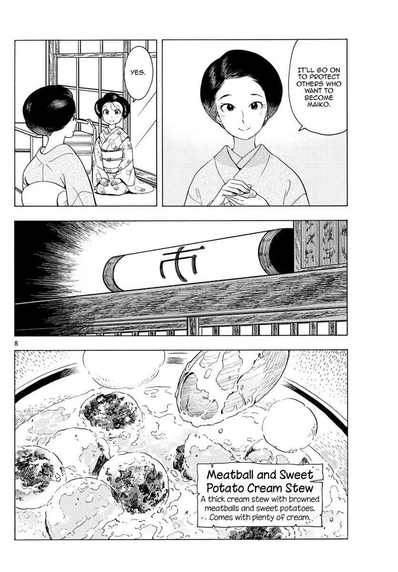 Maiko San Chi No Makanai San Chapter 233 Page 8