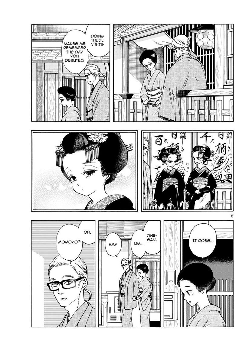 Maiko San Chi No Makanai San Chapter 258 Page 8