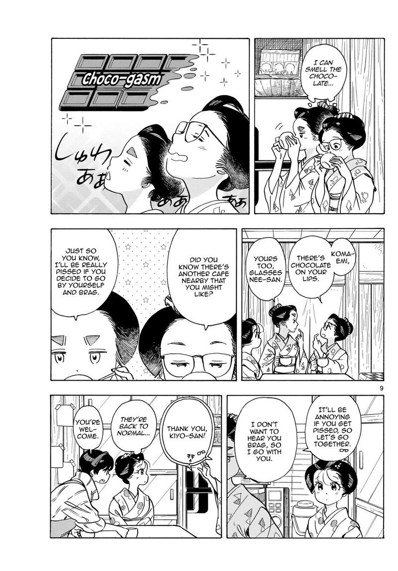 Maiko San Chi No Makanai San Chapter 277 Page 9