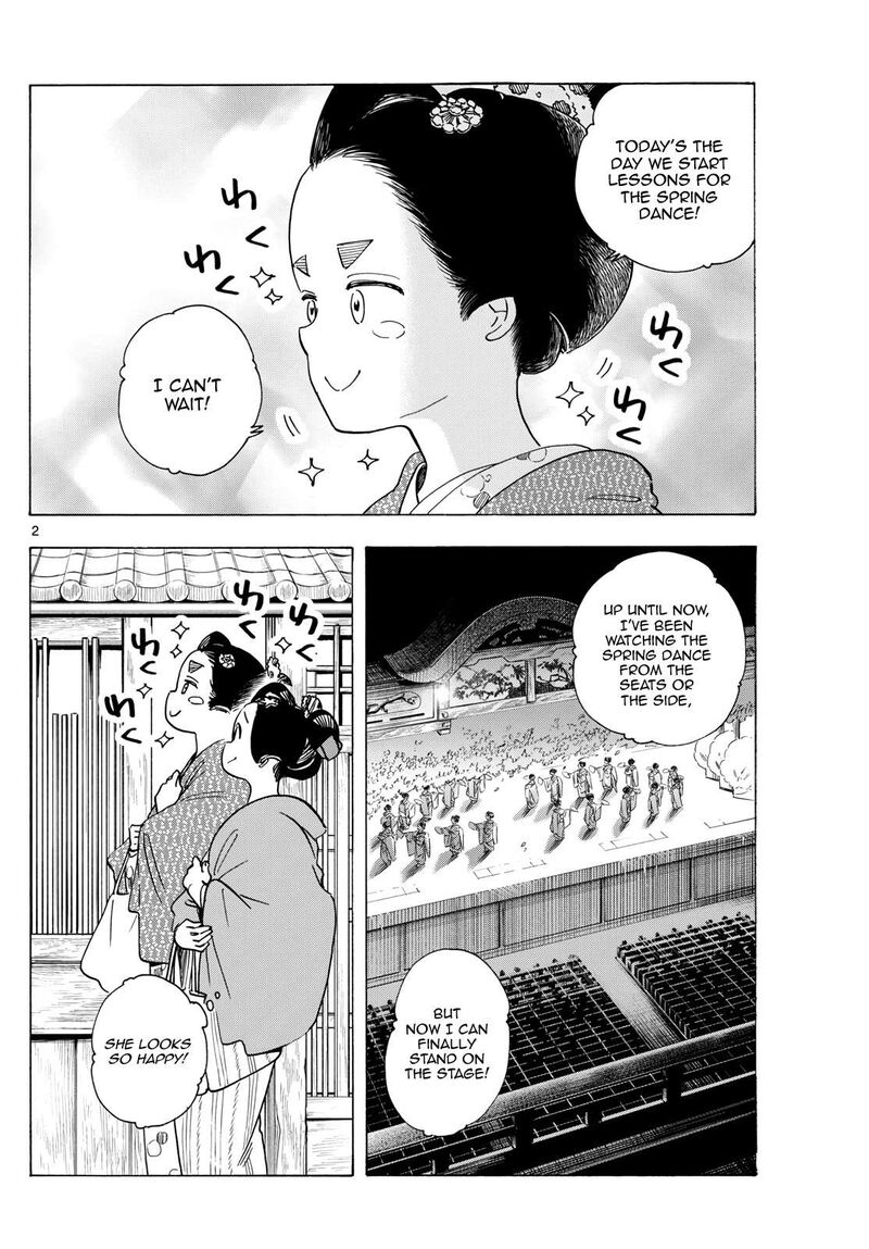 Maiko San Chi No Makanai San Chapter 279 Page 2