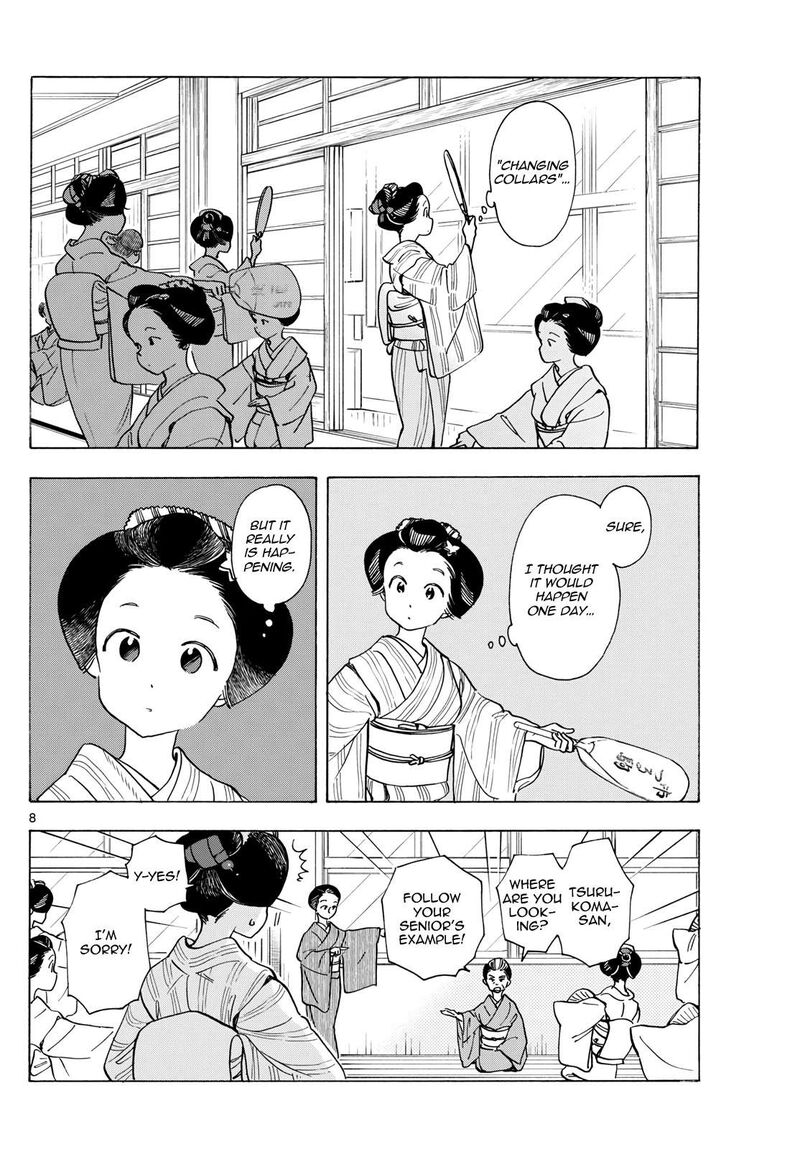 Maiko San Chi No Makanai San Chapter 279 Page 8