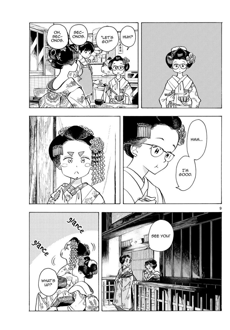Maiko San Chi No Makanai San Chapter 280 Page 9