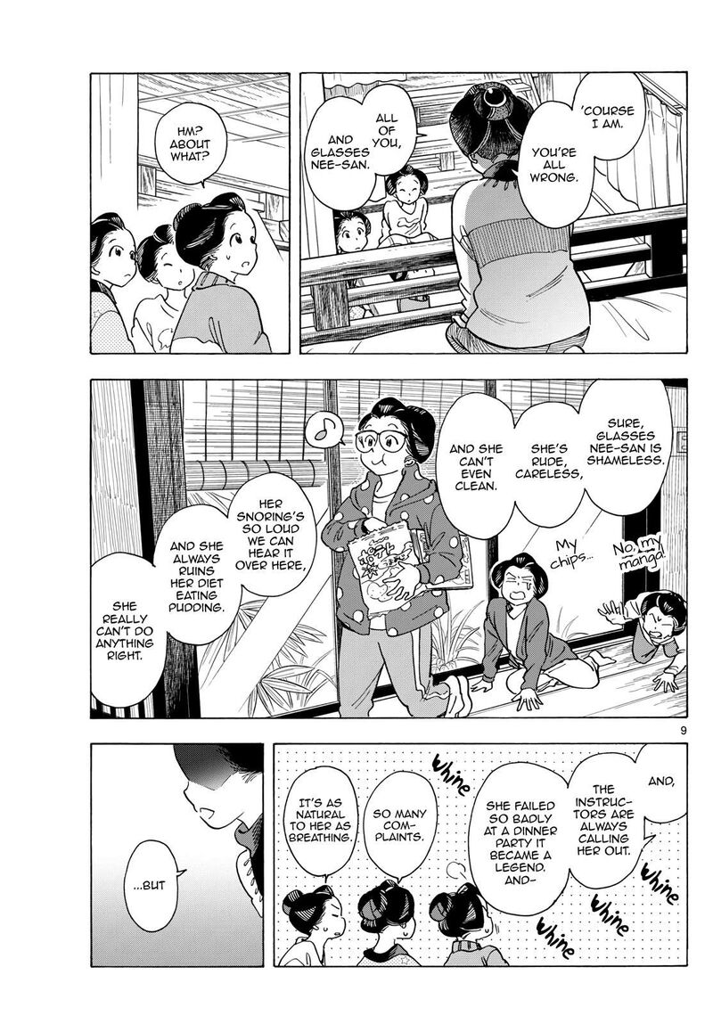 Maiko San Chi No Makanai San Chapter 281 Page 9