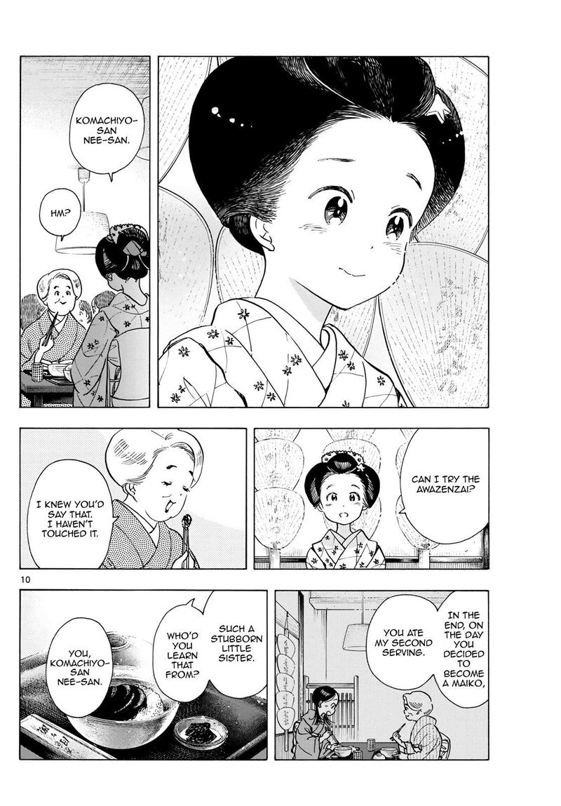 Maiko San Chi No Makanai San Chapter 282 Page 10