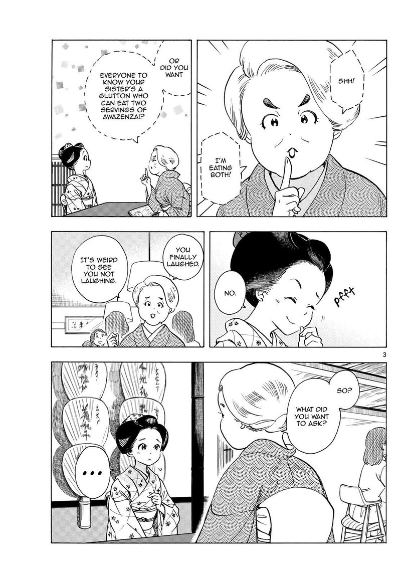 Maiko San Chi No Makanai San Chapter 282 Page 3