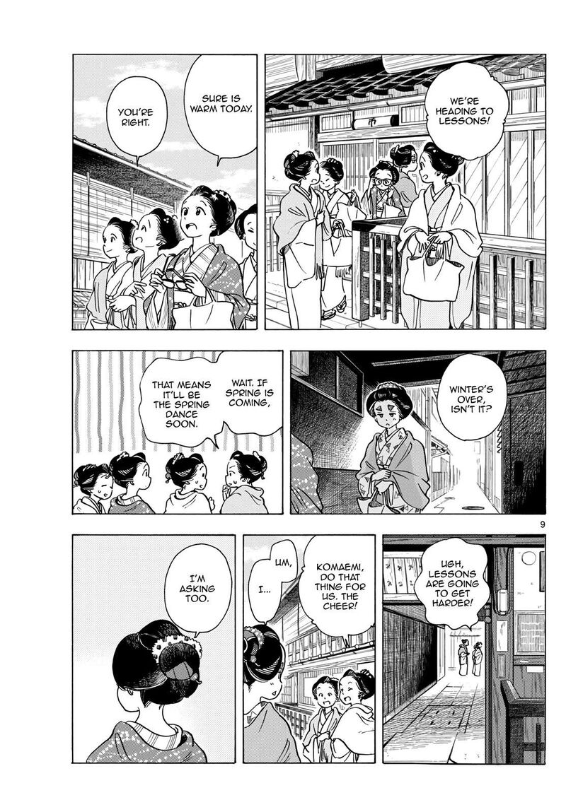 Maiko San Chi No Makanai San Chapter 283 Page 9