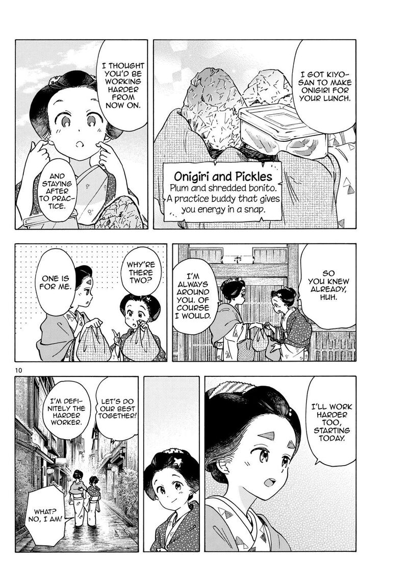 Maiko San Chi No Makanai San Chapter 284 Page 10