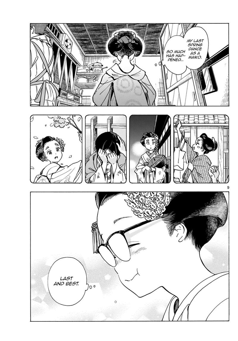 Maiko San Chi No Makanai San Chapter 285 Page 9