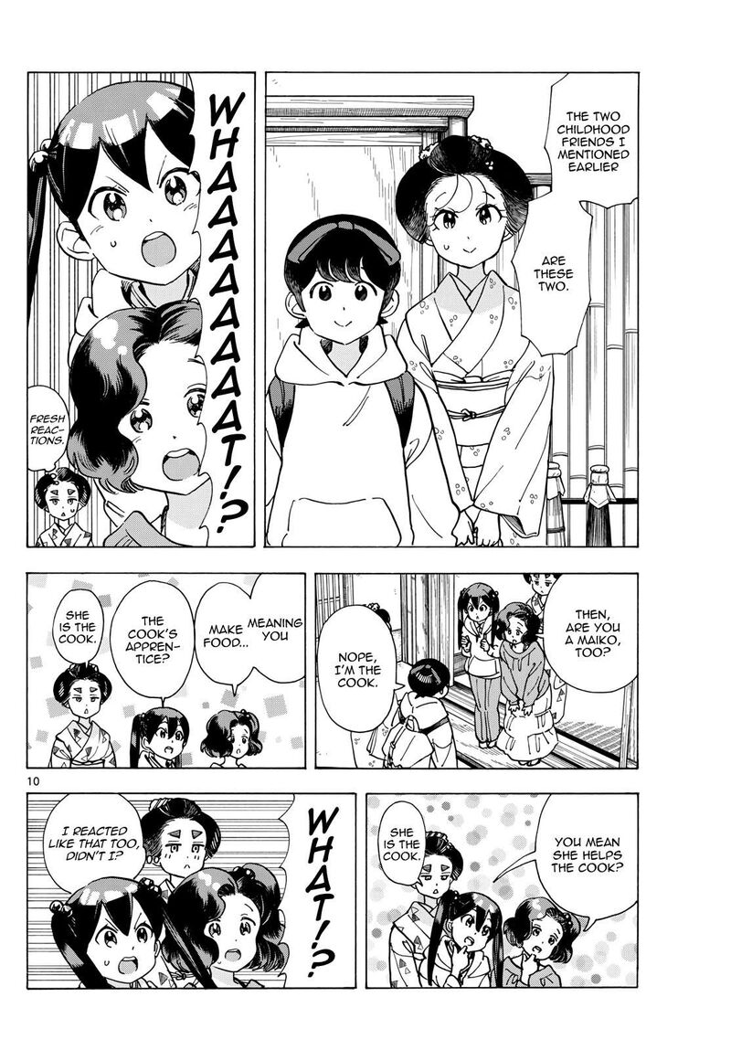 Maiko San Chi No Makanai San Chapter 288 Page 10