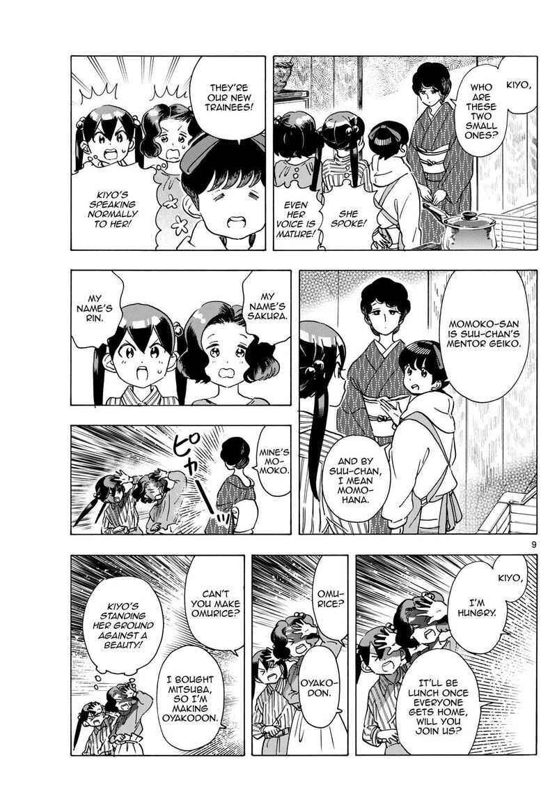Maiko San Chi No Makanai San Chapter 289 Page 9