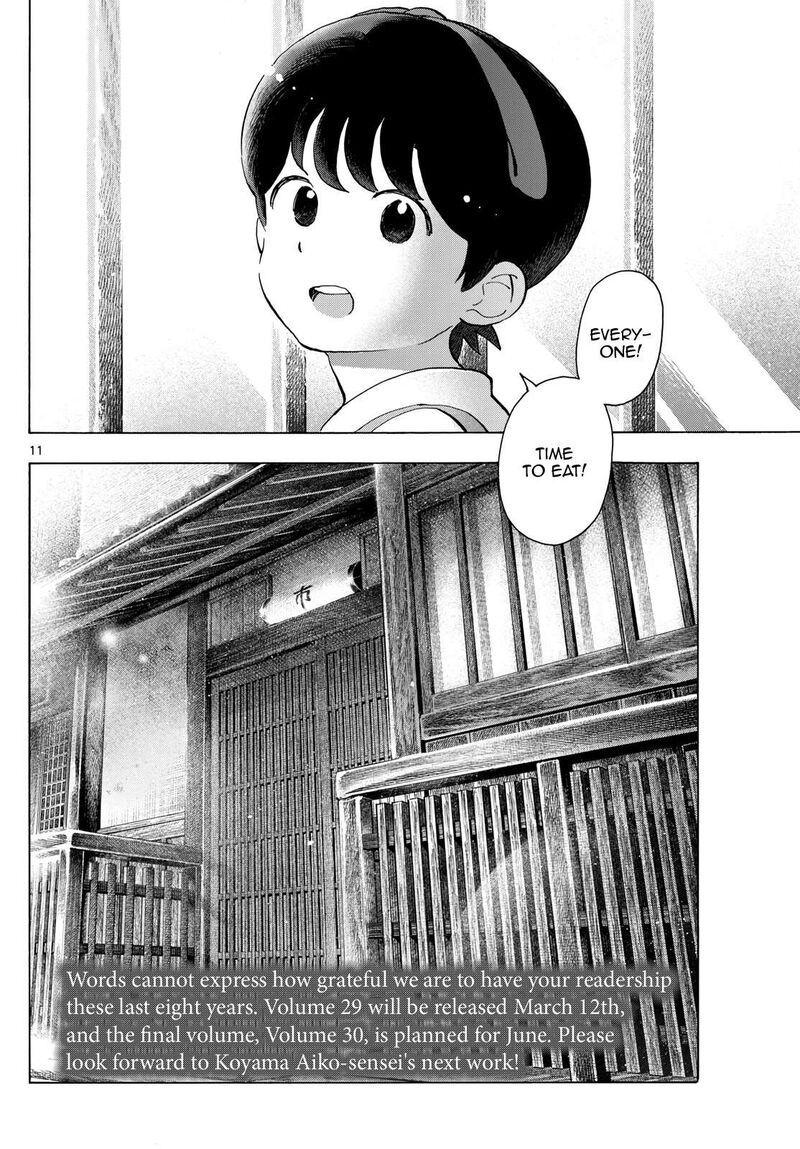 Maiko San Chi No Makanai San Chapter 327 Page 9