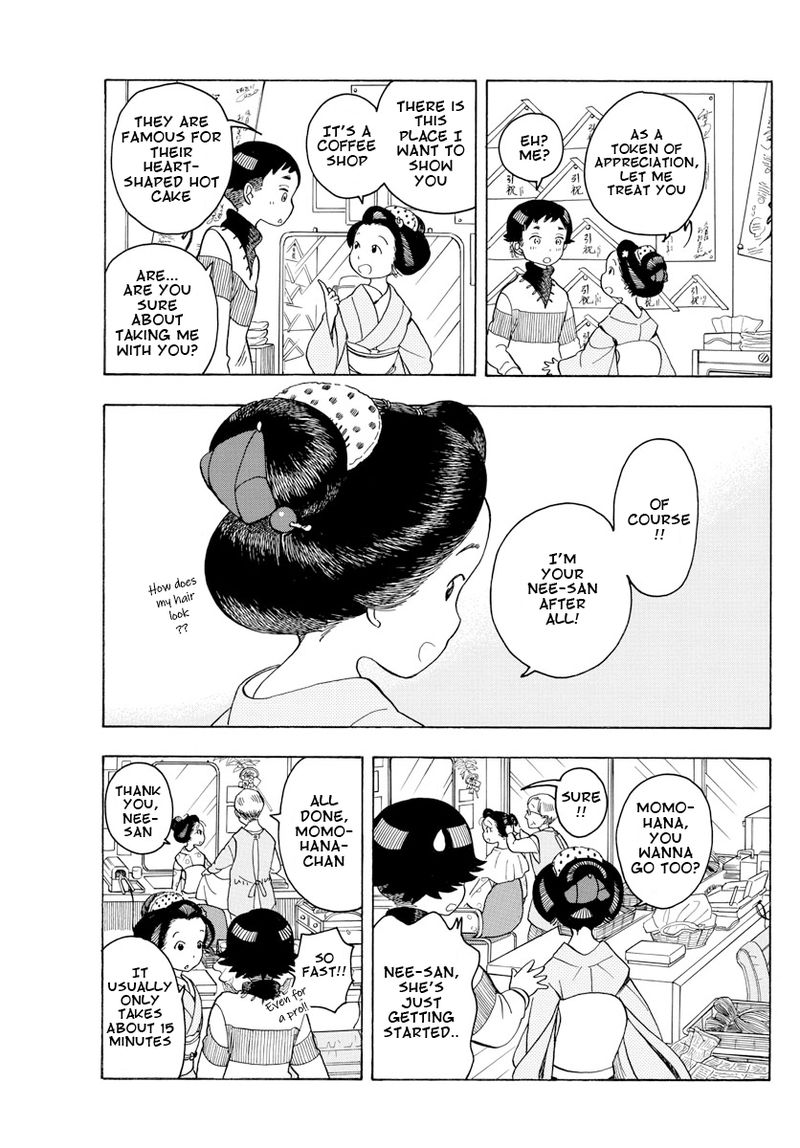 Maiko San Chi No Makanai San Chapter 93 Page 9