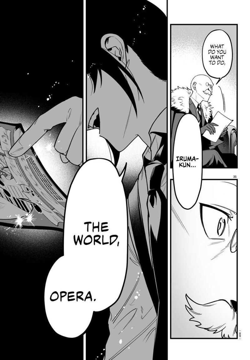 Mairimashita Iruma Kun If Episode Of Mafia Chapter 21 Page 35