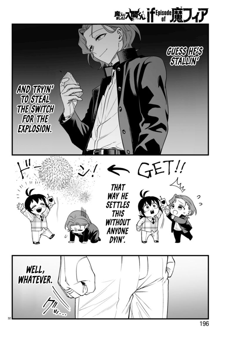 Mairimashita Iruma Kun If Episode Of Mafia Chapter 25 Page 32