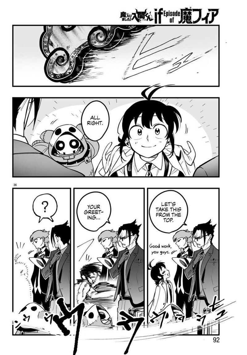 Mairimashita Iruma Kun If Episode Of Mafia Chapter 3 Page 35
