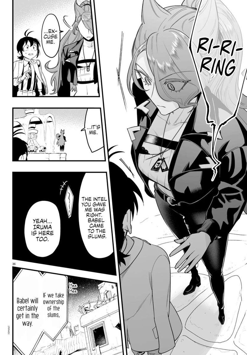 Mairimashita Iruma Kun If Episode Of Mafia Chapter 8 Page 32