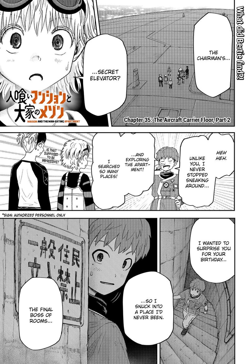 Maison And The Man Eating Apartment Chapter 35 Page 1