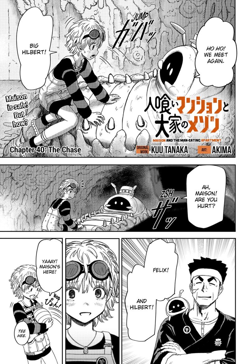 Maison And The Man Eating Apartment Chapter 40 Page 1