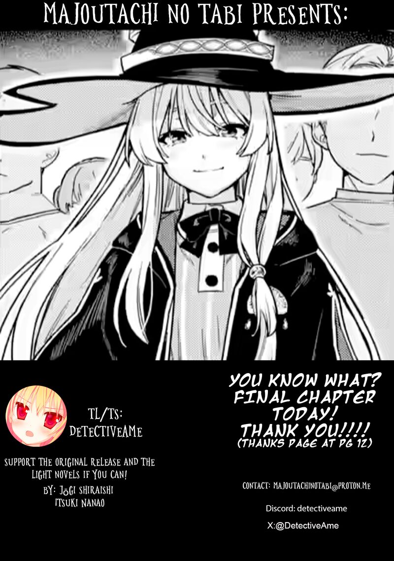 Majo No Tabitabi Chapter 26d Page 1