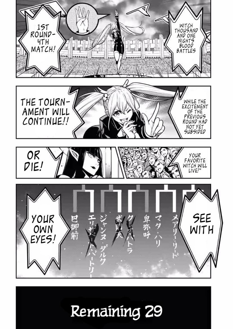 Majo Taisen 32 Nin No Isai No Majo Wa Koroshiau Chapter 17 Page 1