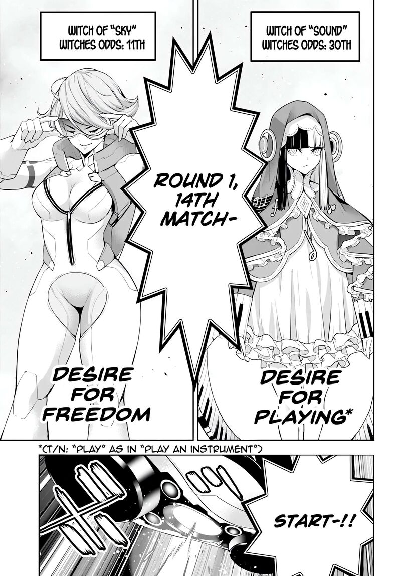 Majo Taisen 32 Nin No Isai No Majo Wa Koroshiau Chapter 69 Page 33