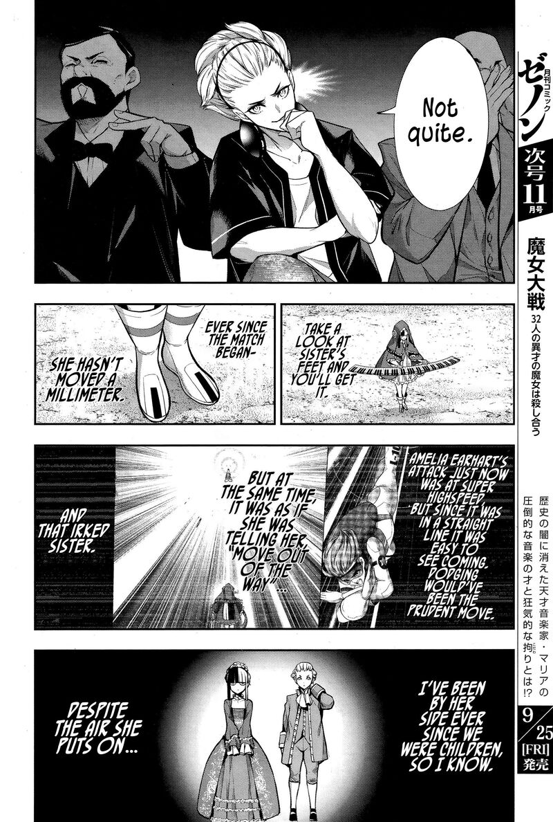 Majo Taisen 32 Nin No Isai No Majo Wa Koroshiau Chapter 70 Page 12