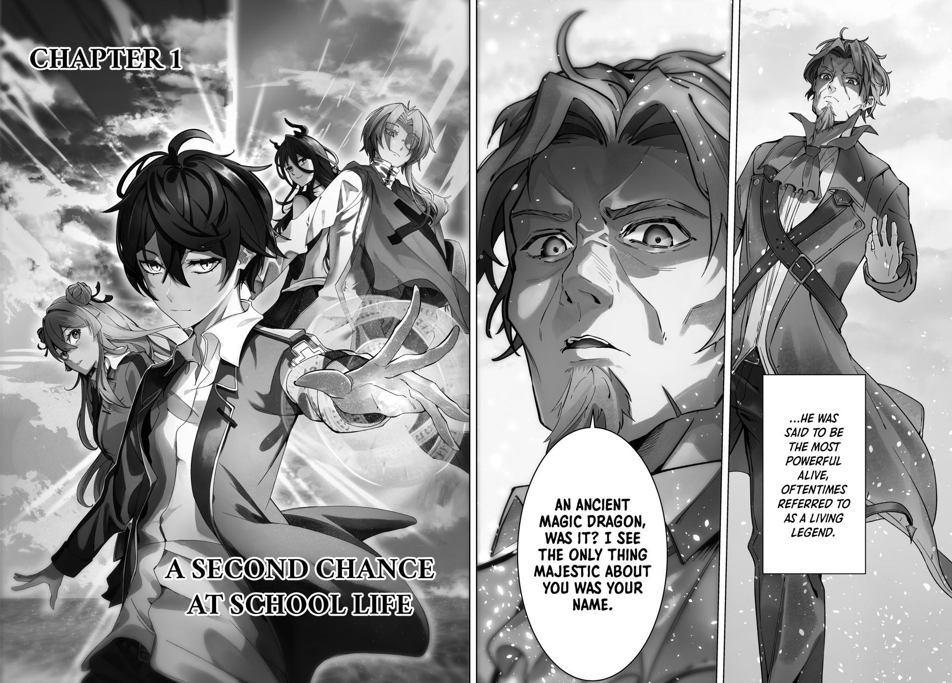Majutsu Guild Sousui Umarekawatte Imasara Yarinaosu Nidome No Gakuin Seikatsu Chapter 1 Page 4