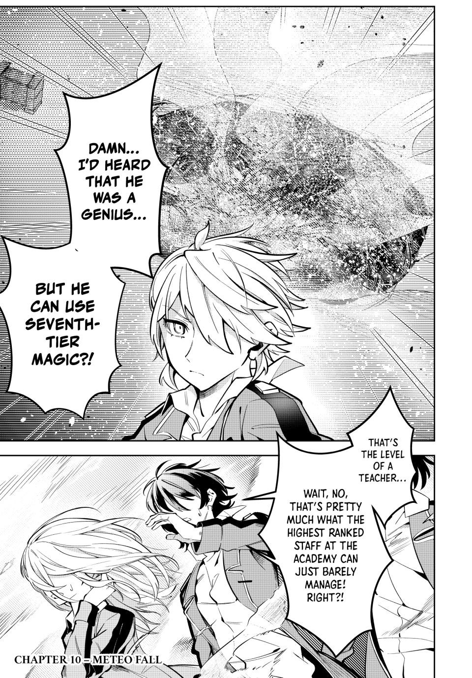 Majutsu Guild Sousui Umarekawatte Imasara Yarinaosu Nidome No Gakuin Seikatsu Chapter 10 Page 1